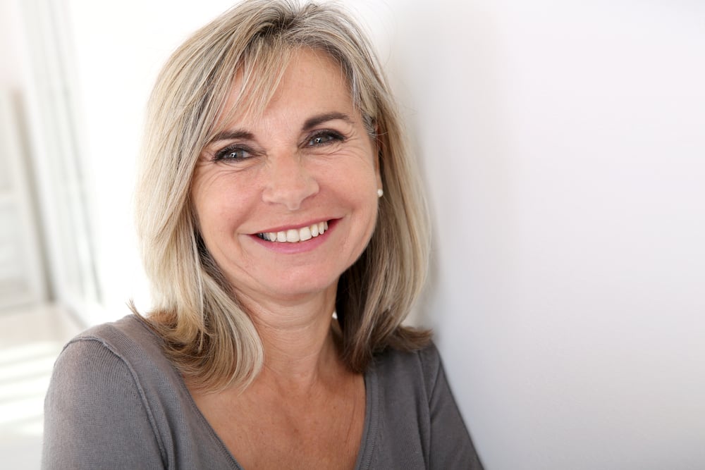 Portrait of smiling senior woman