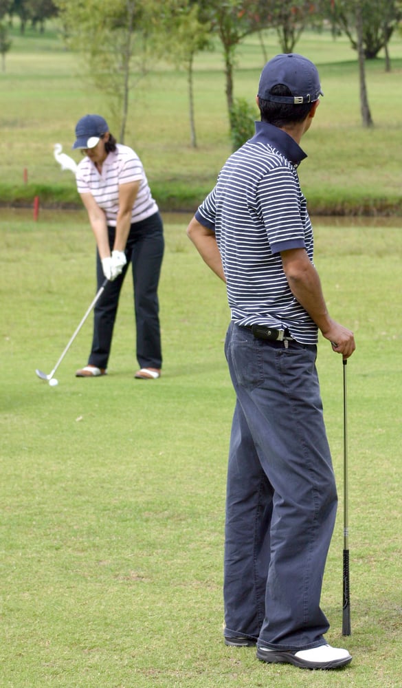 couple of golfers